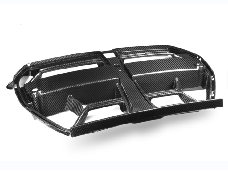 CSL Style Dry Carbon Fiber Front Grille Set – BMW G80 M3 / G82 M4
